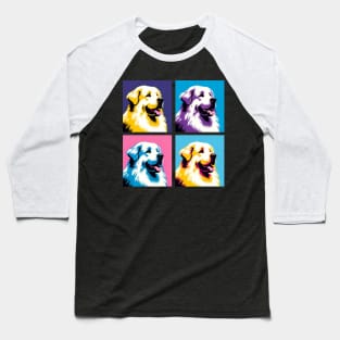 Great Pyrenees Pop Art - Dog Lovers Baseball T-Shirt